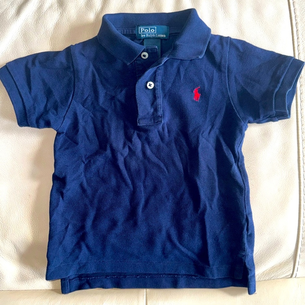 Ralph Lauren 18M Navy Blue Polo Shirt